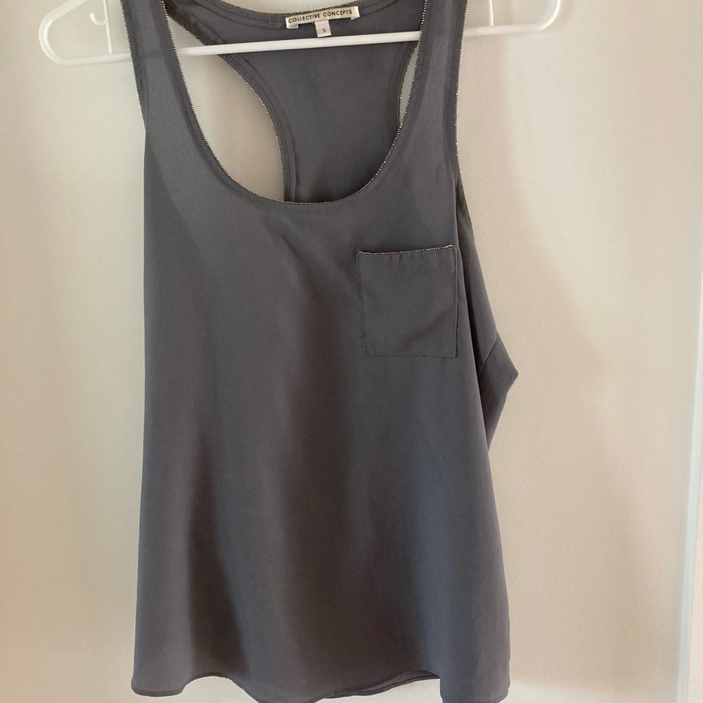 Collective Concepts Sleeveless Tank Top  Small